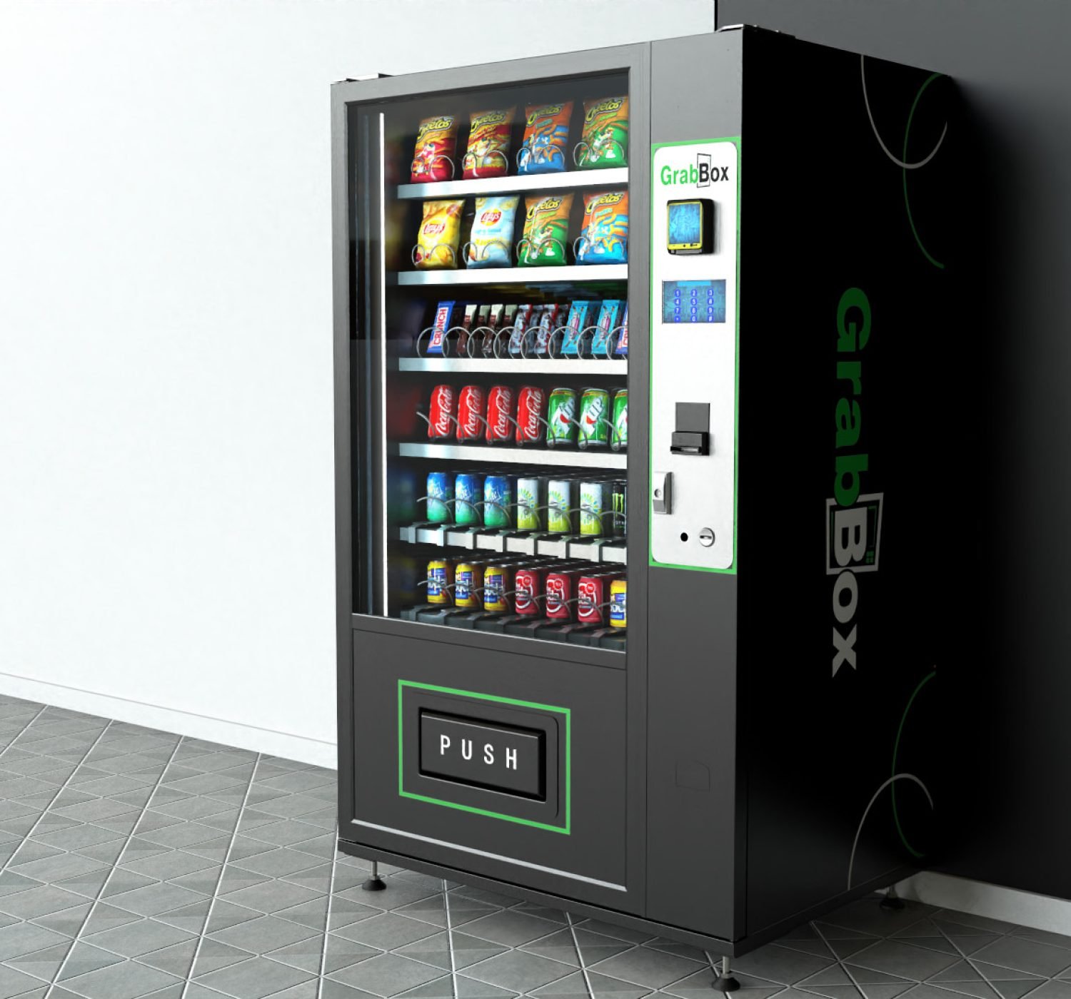 GB60-T7-C smart touchscreen vending machine Australia